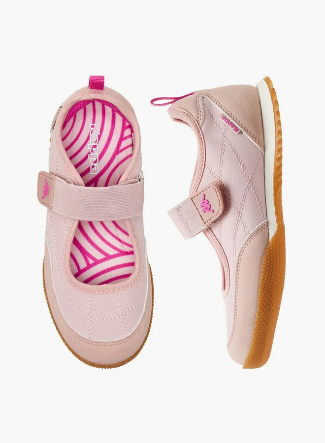 كابا Girls Hook & Loop Mary Jane Shoes